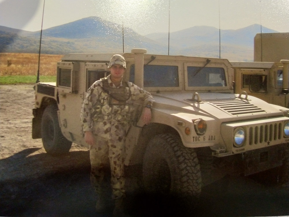 David Nicholas in Afghanistan