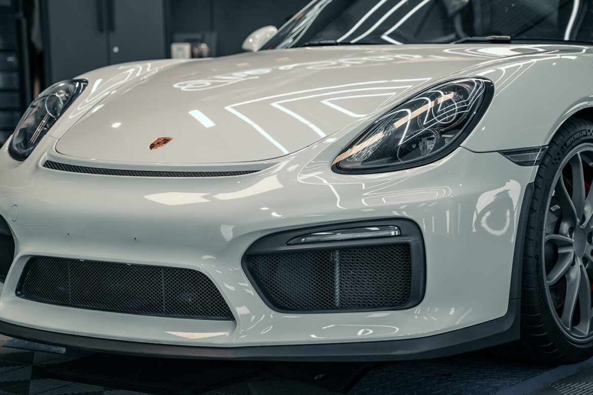White Porsche